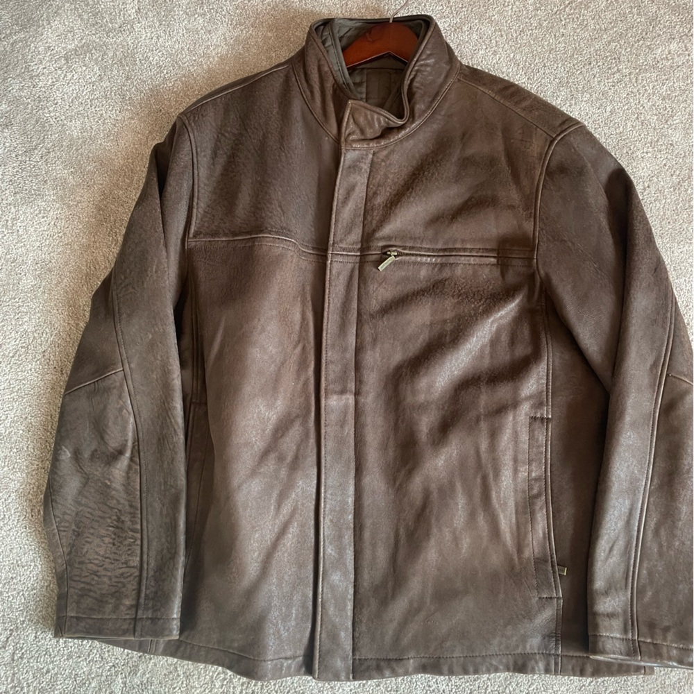 Red Wing Shoe leather jacket